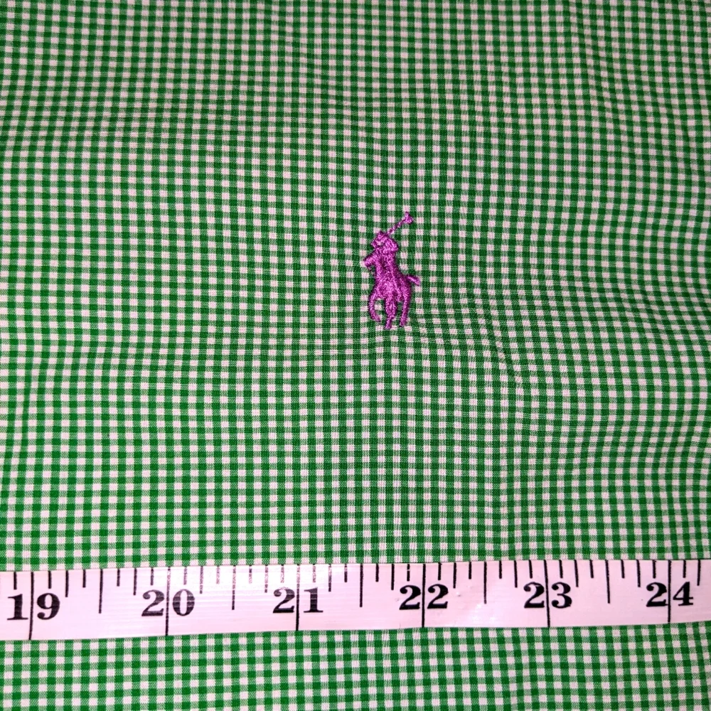 Ralph Lauren Classic Fit Men's Gingham Print Button Down Shirt - Picture 6 of 8